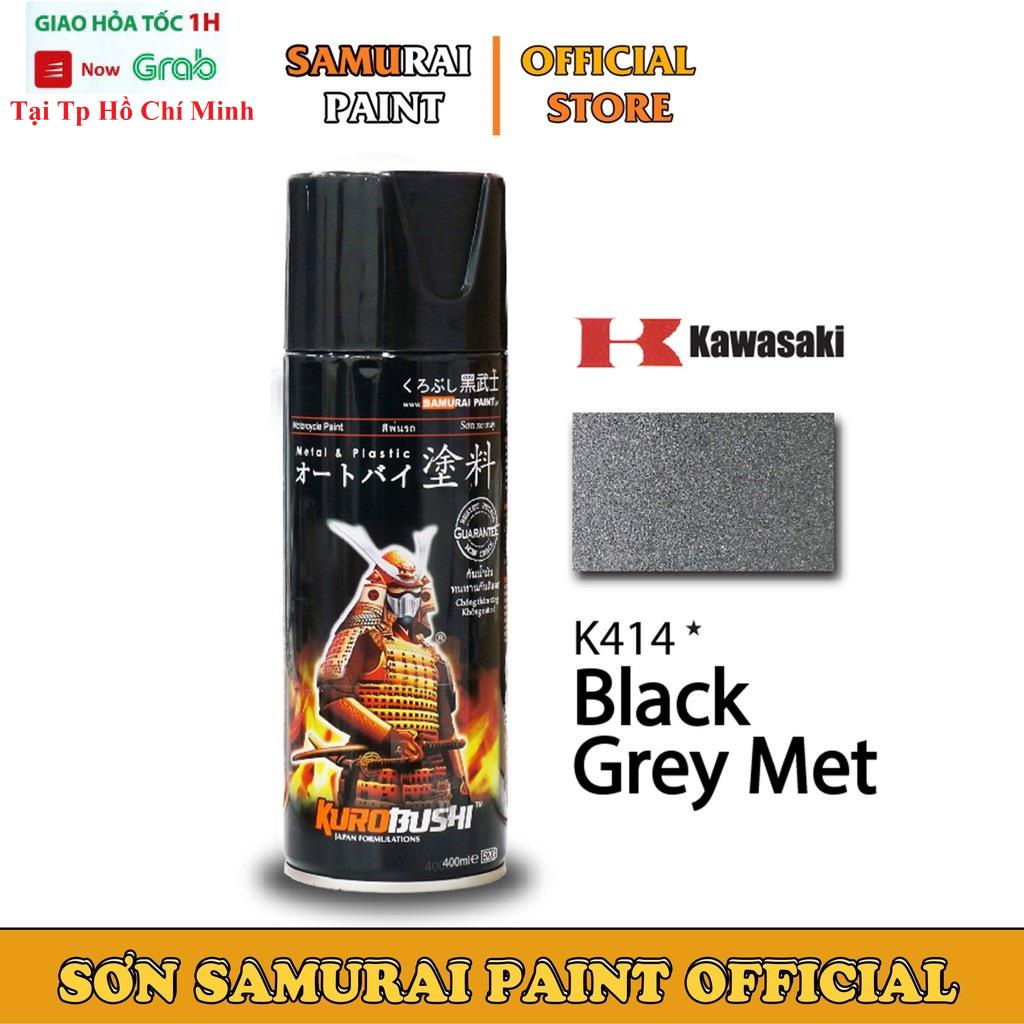 Sơn Xịt Samurai Màu Xám Lông Chuột - Mã K414