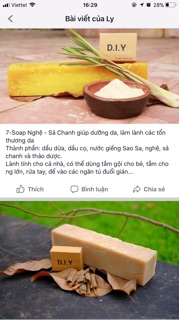 Set 8 bánh Soap thơm thảo dược không hoá chất