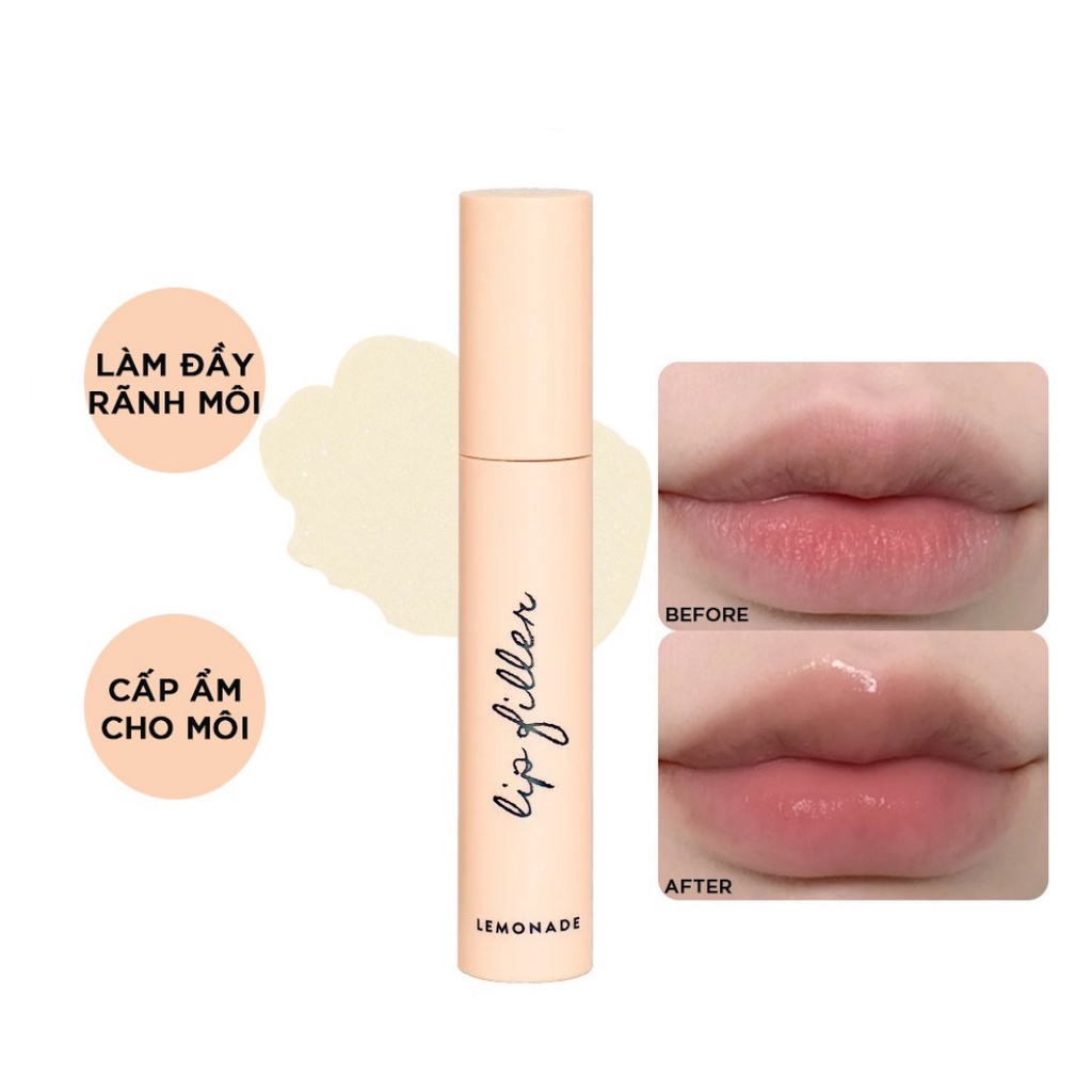 Son Lót Dưỡng Đầy Môi Lemonade Lip Filler Hàn Quốc 4.5g