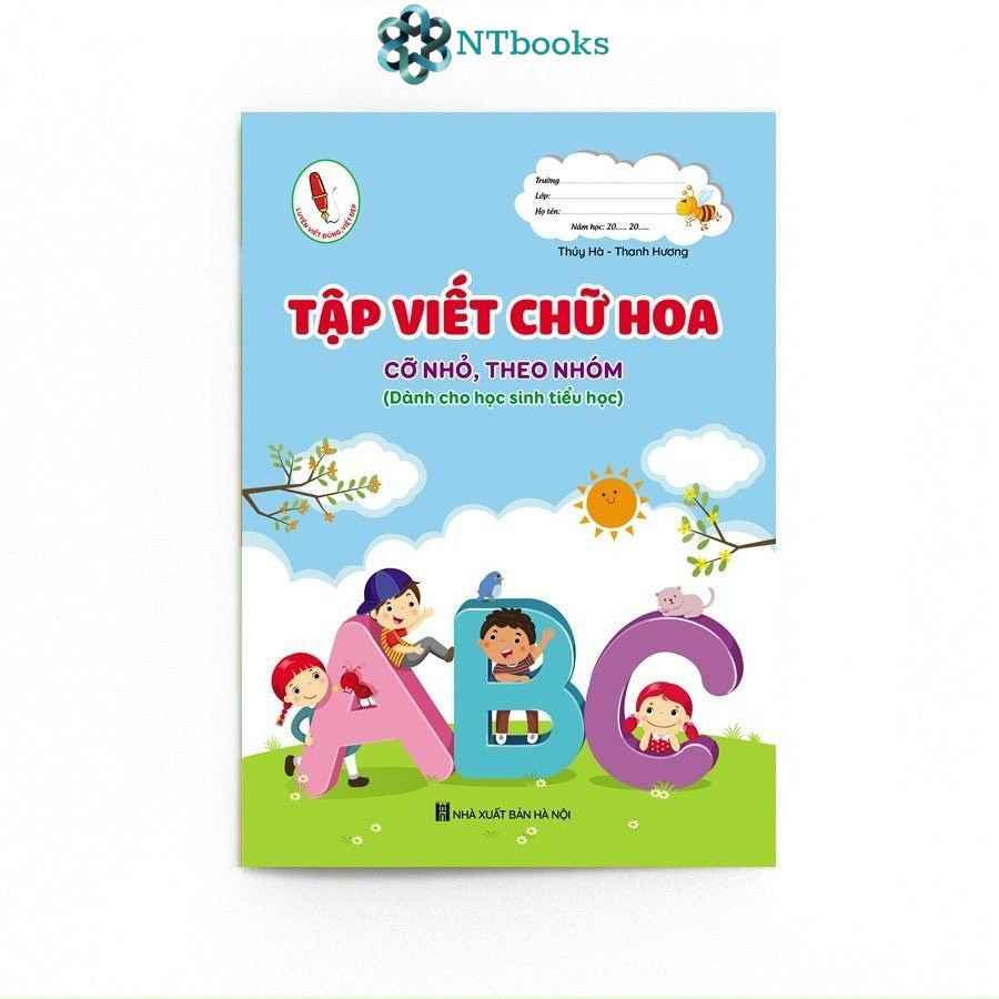 Sách Tập Viết Chữ Hoa - Cỡ Nhỏ, Theo Nhóm