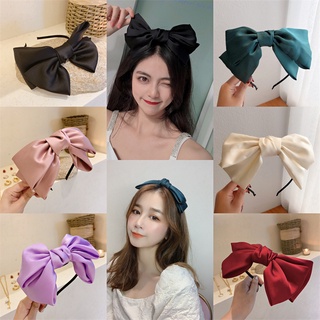 Băng Đô Cài Tóc Đính Nơ Xinh Xắn Phong Cách Hàn Quốc