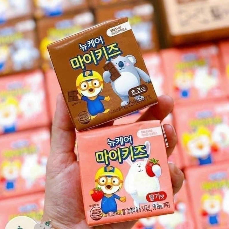 Sữa Nước dinh dưỡng PORORO tăng chiều cao cân nặng