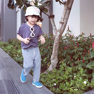[CHO ĐỔI SIZE] Quần Dài Cho Bé Gái Bé Trai Baggy Xếp Ly Miso Clothing vải mềm Phom thoáng mát rộng rãi