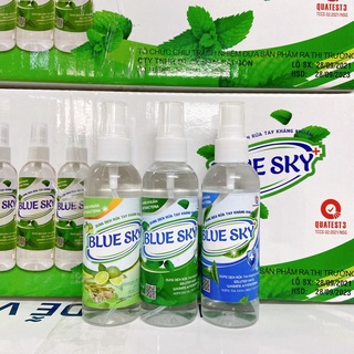 Đã kiểm nghiệm - xịt kháng khuẩn blue sky chai 100ml
