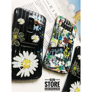 Ốp Lưng Vali Hoa Cúc GD Samsung Galaxy S10 Plus / S10 / Note 10 / Note 10+ / Note 9 / Note 8 / S9 Plus / S8 Plus