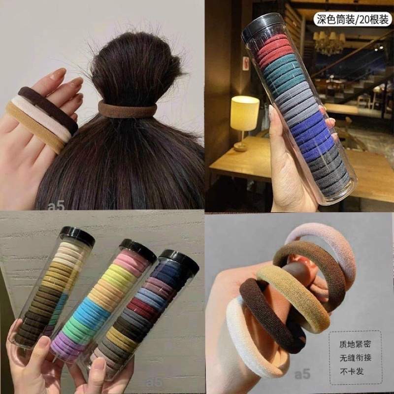 ỐNG 20 CHUN BUỘT TÓC DÀNH CHO BẠN NỮ