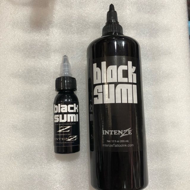 Mực xăm INTENZE Black Sumi 30ml siêu đen