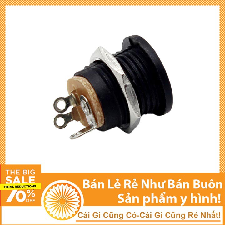 Bộ 10 Ốc Sắt Của Jack Nguồn DC Tròn 5.5x2.1mm