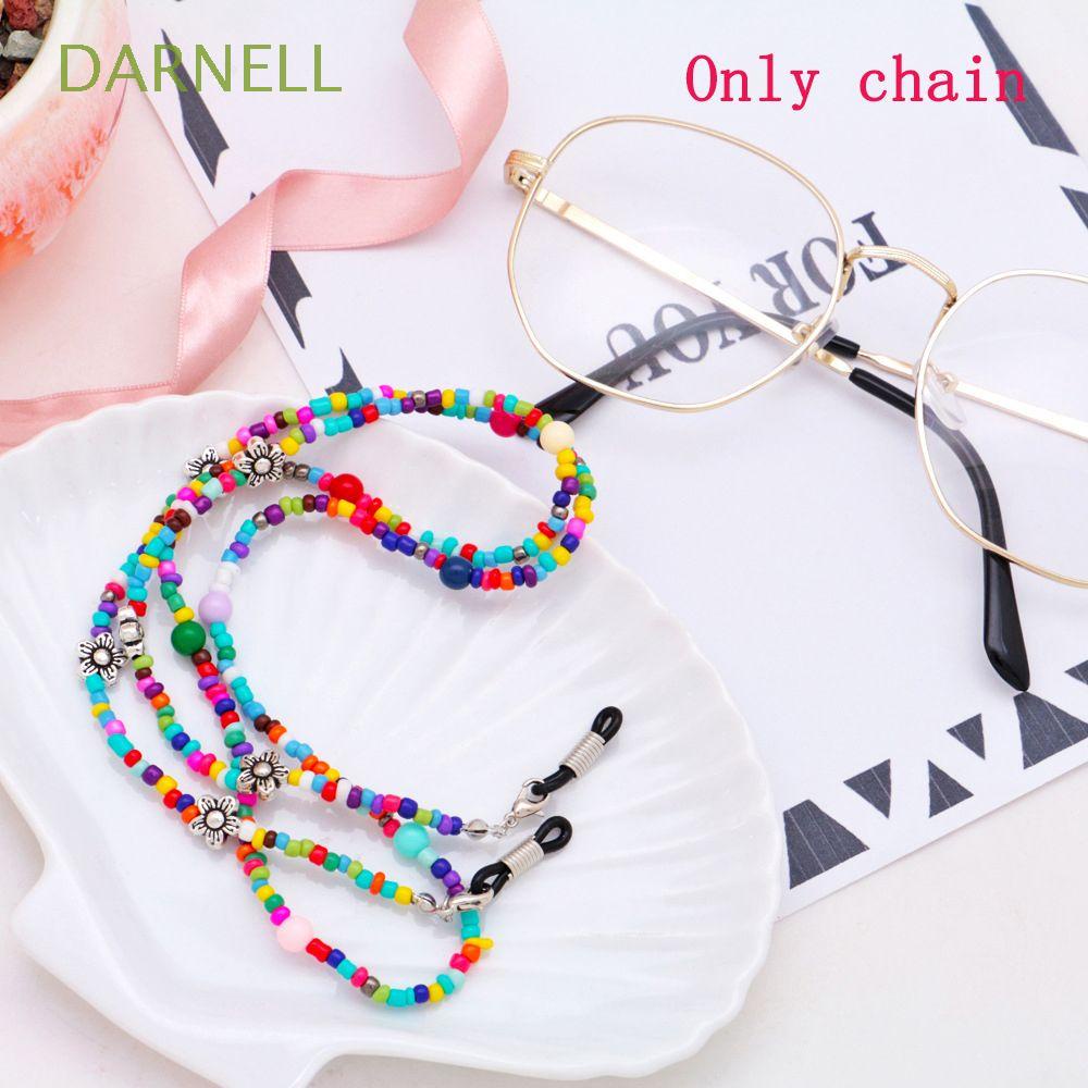 DARNELL String Glasses Chain Eyewear Sunglasses Straps Eyeglass Lanyard Women Reading Spectacle Cord Glasses Hold Fashion Beaded