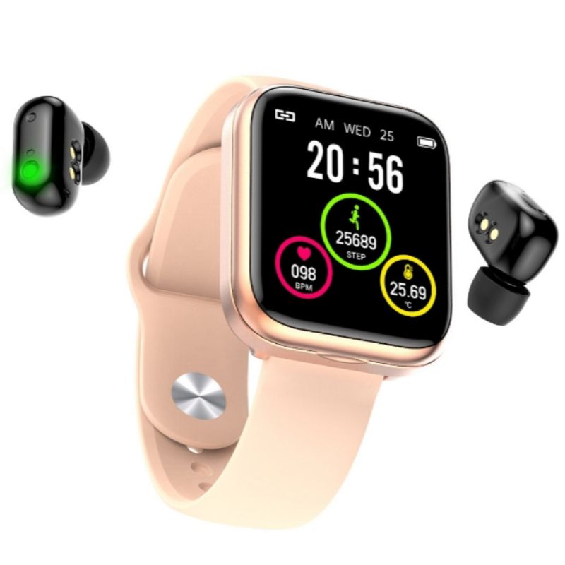 ♥️Đồng Hồ Thông Minh Mẫu Mới 2022, Màn Hình Cảm Ứng TWS X5 Tai Nghe Bluetooth X6