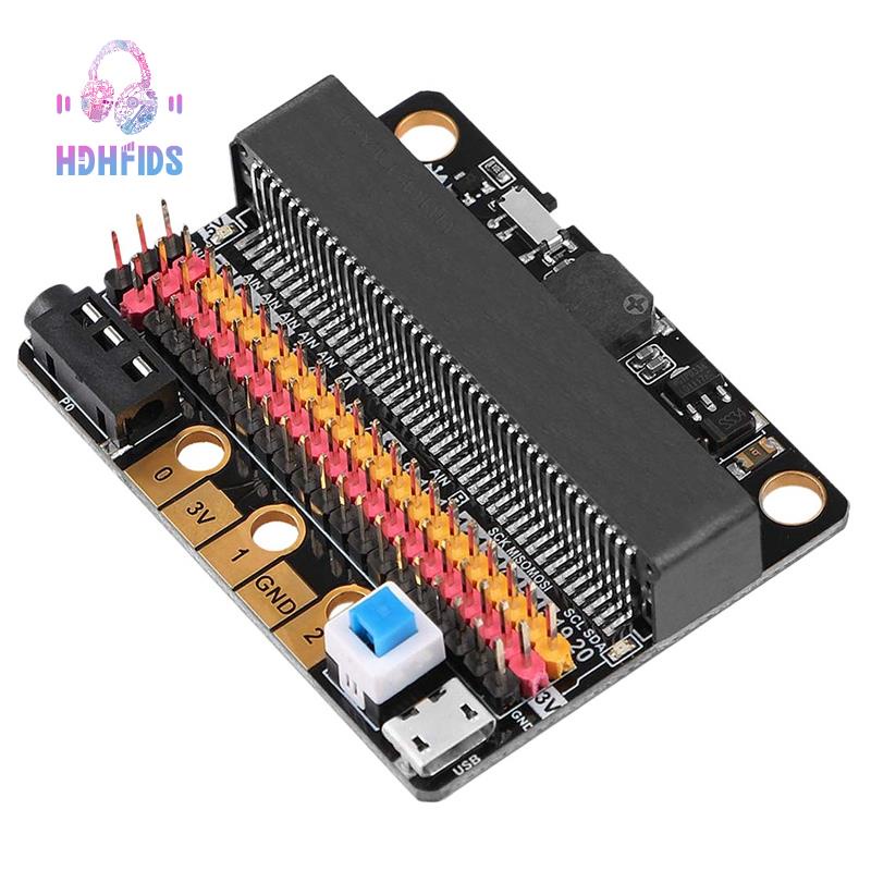 Bảng mở rộng Micro-Bit IOBIT V2.0 Bộ chuyển đổi đột phá với Buzzer cho BBC Micro: Bit Lập trình đồ h