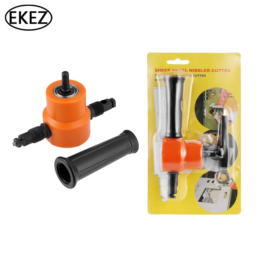 Đầu cắt tôn gắn máy khoan EKEZ có thể cắt đường cong thích hợp cho tấm kim loại/ nhôm/ gỗ
