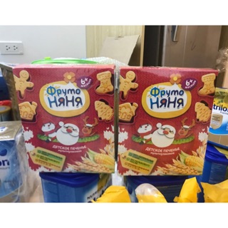 Bánh ăn dặm thông minh Fruto Nga