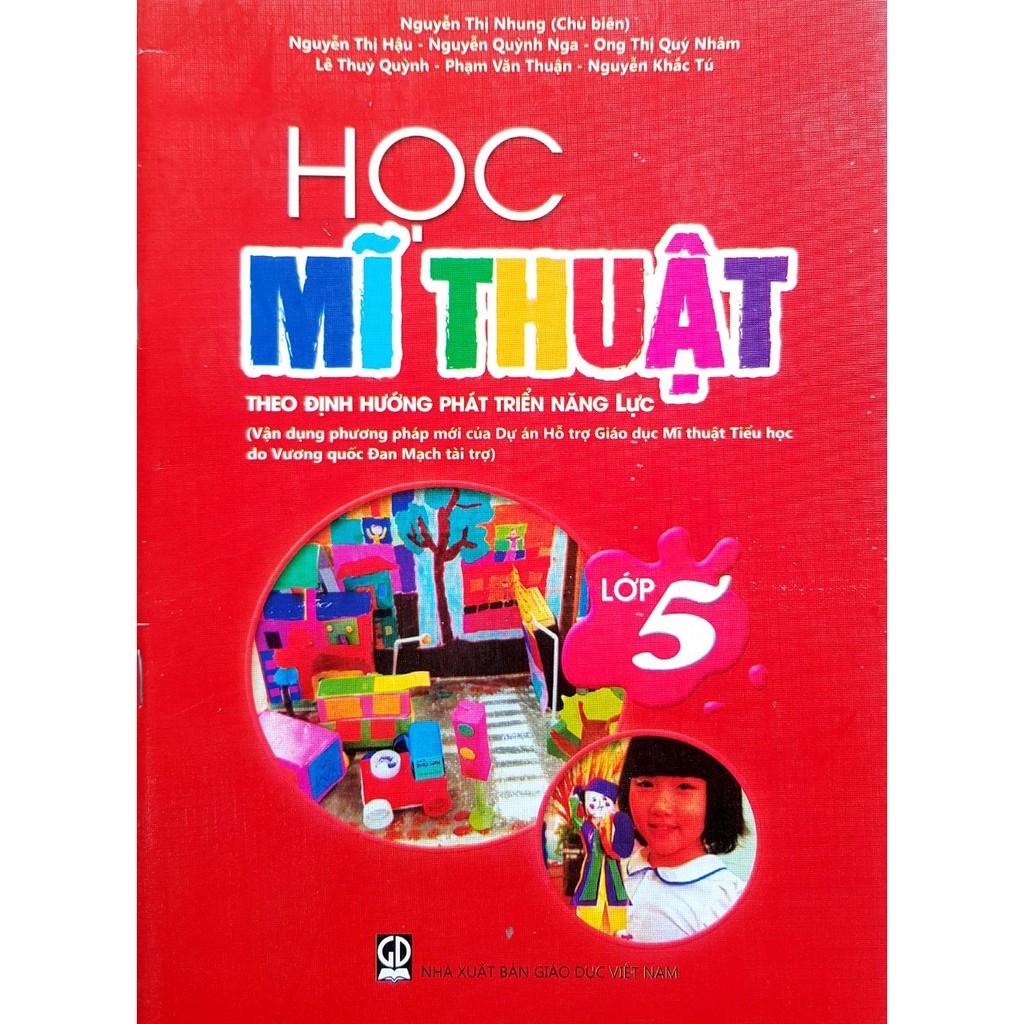 Sách - Học mĩ thuật 5 theo định hướng phát triển năng lực