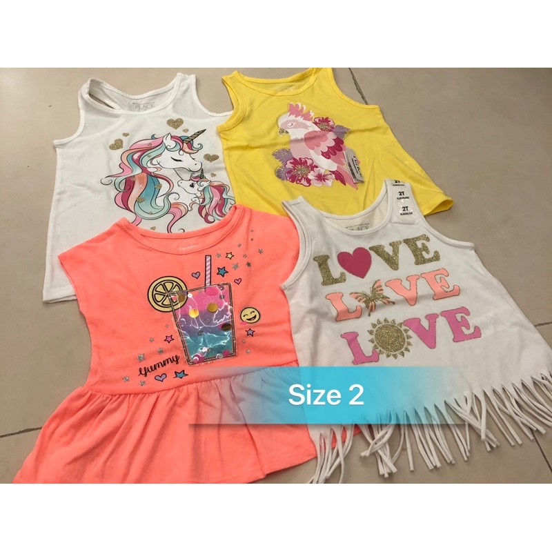 Áo Place bé gái size 2