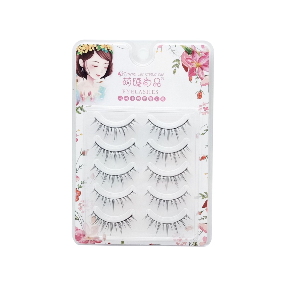 Cặp lông mi giả trong suốt tự nhiên kiểu dáng thời trang dễ thương dành cho nữ A01
 | BigBuy360 - bigbuy360.vn