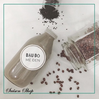 Chai Thủy Tinh 300ml , Chai Đựng Sữa Hạt Rỗng Nắp Nhựa