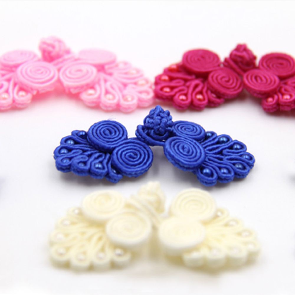 Bộ 5 nút áo dạng dây thắt kiểu Trung Hoa đẹp mắt