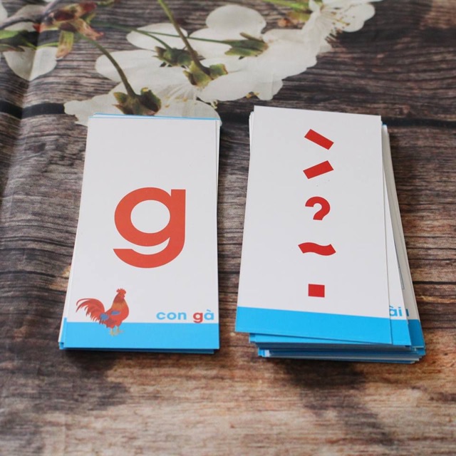 Bộ thẻ Flashcard thông minh cho trẻ nhận biết chữ cái