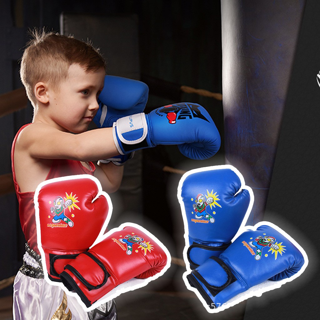 Găng tay đấm bốc trẻ em giá rẻ ⚡FREESHIP⚡ Găng tay boxing trẻ em tập võ