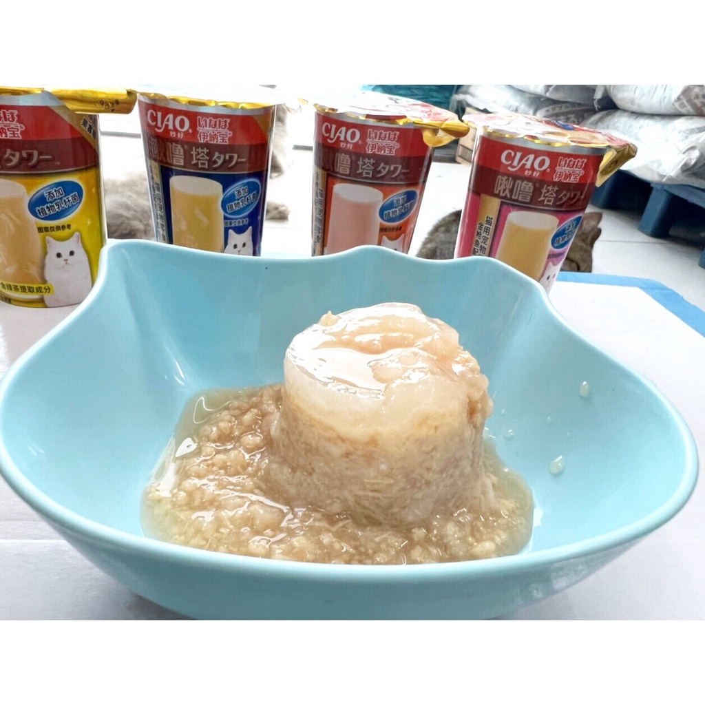 [PUDDING SIÊU THƠM NGON, HẤP DẪN] Pate dạng pudding tháp cho mèo của Ciao