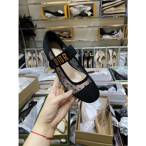 Dior full box đế 4p lưới ve hàng #400 full box Full size : 35-38