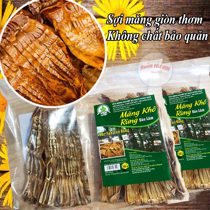 (1KG) Măng khô rừng Bảo Lâm ngon, sạch, không chất bảo quản - Đặc sản Cao Bằng 00024