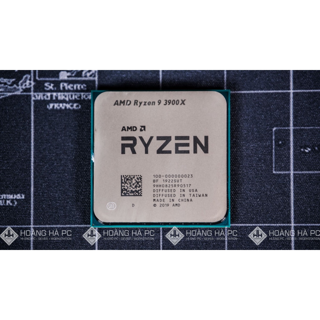 CPU AMD Ryzen 9 3900X   (4.6GHz Max Boost) / 70MB Cache / 12 cores / 24 threads / 105W )