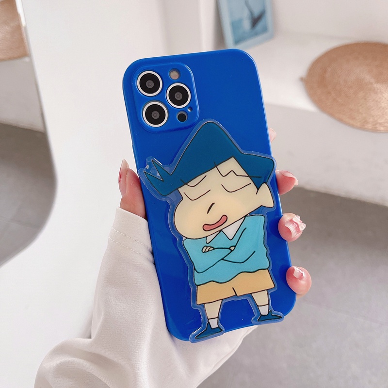 Ốp Điện Thoại Họa Tiết Cậu Bé Bút Chì Cho OPPO Reno 5 6 F11 A92 A31 A5 A9 A52 A3s A74 5G A53 A53s 4G