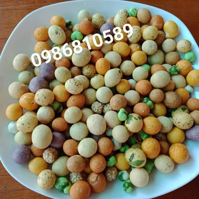 Đậu phộng mix 12 vị (không có vị cay wasabi-BBQ) | BigBuy360 - bigbuy360.vn
