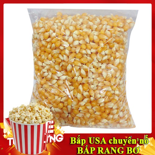 1kg ngô làm bắp rang bơ cực ngon