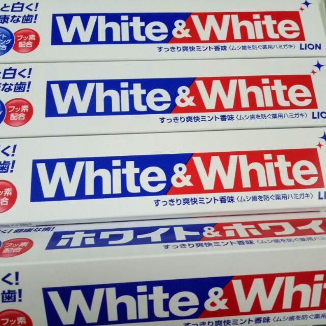 Kem Đánh Răng White &amp; White  Nhật Bản