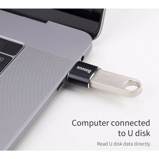 (OTG ) Đầu chuyển đổi từ typeC sang usb -A của baseus
