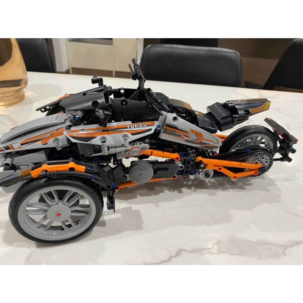 Đồ chơi lắp ráp Lego Technic mô hình Xe máy Motorcycle – MOYU BLOCK 88013