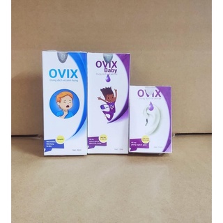 Combo xịt ovix, ngũ cốc, dầu tràm