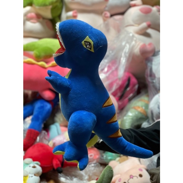 KHỦNG LONG NGỒi ảnh thật ,Lông Nhung Mềm Mịn,Gòn Trắng,Hàng Có Sẵn MỚI