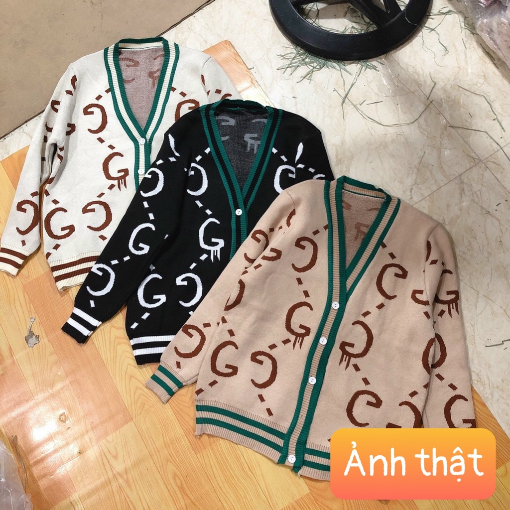✨BÁN SỈ✨ÁO LEN CADIGAN HỌA TIẾT 3 MÀU