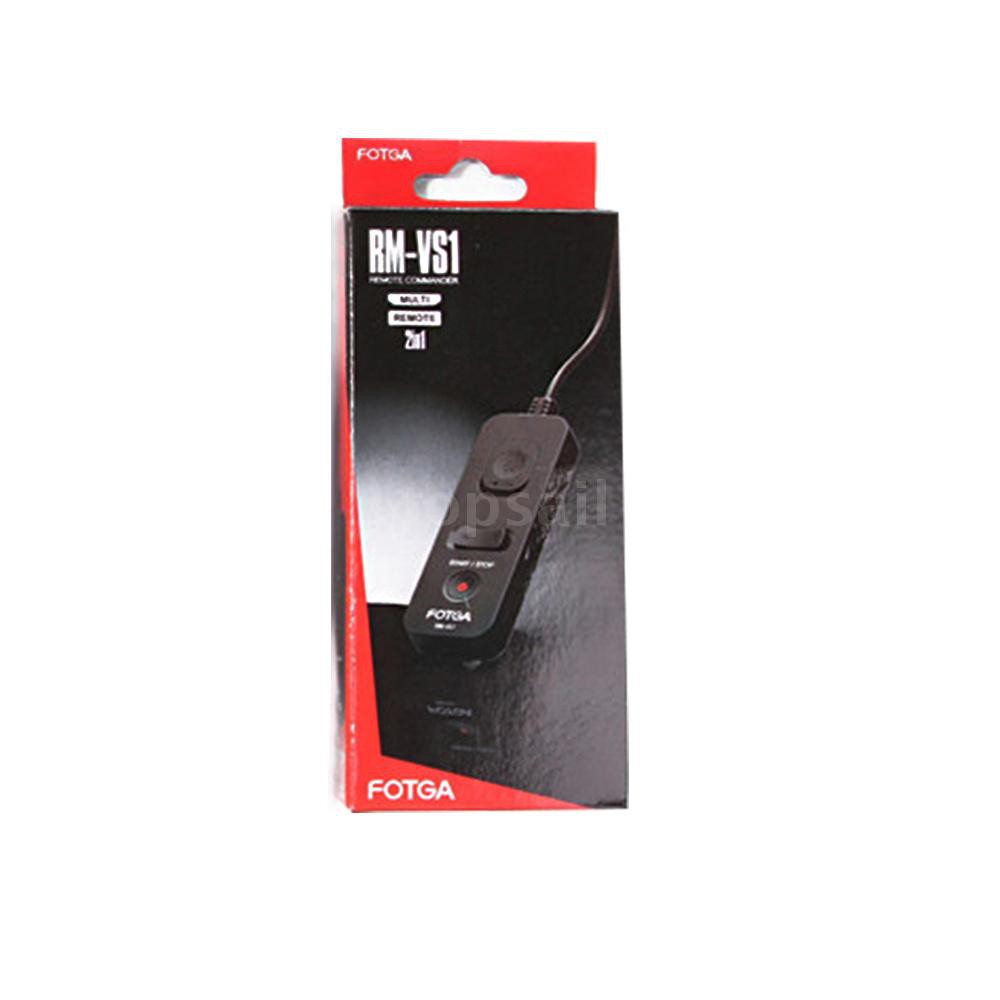 FOTGA RM-VS1 Shutter Release Remote Commander for Sony A58 A7R A7 A7II A7RII A7SII A7S A6000 A5000 A5100 A3000 RX110II D