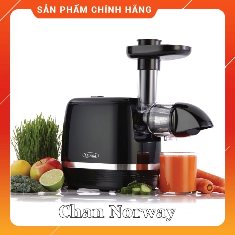 [CHÍNH HÃNG] Máy Ép Chậm Trục Ngang OMEGA H3000R-F COLD PRESS 365 Thương Hiệu Mỹ 🇺🇸 - Ép Rau Không Lo Kẹt Bã, Dễ Vệ Sinh