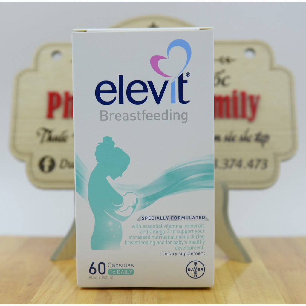 Elevit bầu và sau sinh [Úc] - Multivitamin và khoáng chất cho bầu và sau sinh