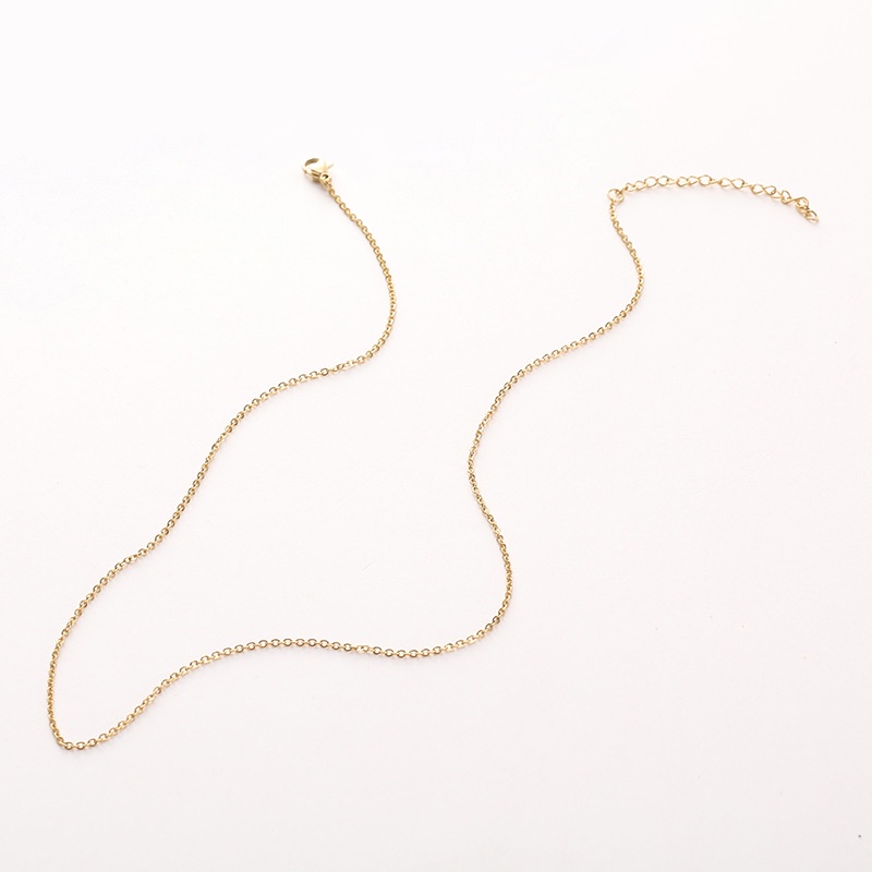 Vòng cổ Bằng Thép Không Gỉ 1.5mm Thời Trang Dành Cho Nam Và Nữ