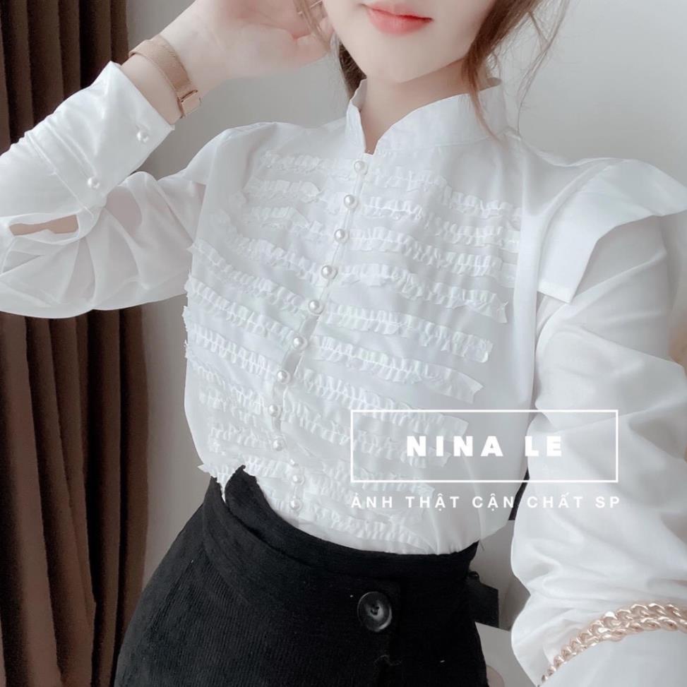 [ 𝐅𝐑𝐄𝐄 𝐒𝐇𝐈𝐏 ] SÉT SƠ MI CỔ TÀU REN MIX CHÂN VÁY LỆCH CHỮ A CHẤT ĐẸP LẮM Ạ HÀNG L1