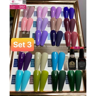 Sét Sơn Gel 18 Gam Màu Đẹp 2020 - Tặng Bảng Màu