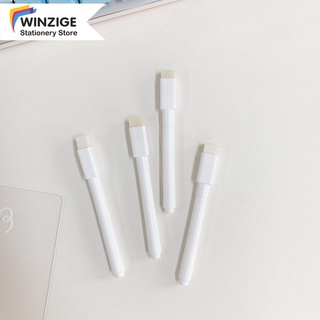 Bộ 4 Bút Lông Viết Bảng Màu Trắng Gắn Gương