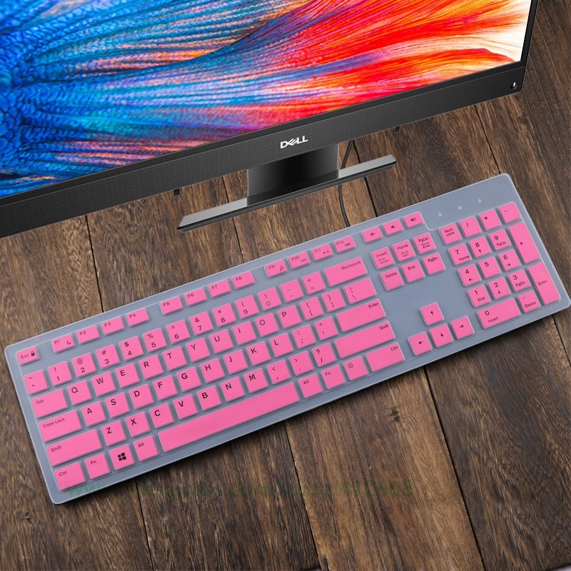 Vỏ PC Bảo Vệ Bàn Phím Cho DELL inspiron AIO kb216 kb216p kb216t km/wk636
