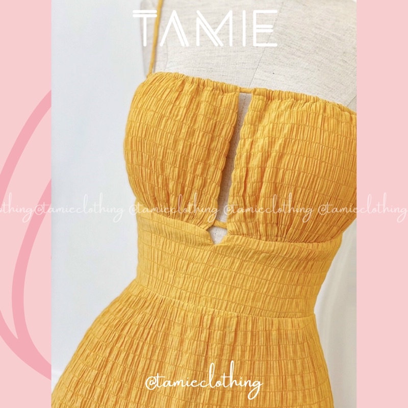 Đầm Maxi Dây mảnh Hở lưng Khoét ngực TAMIEclothing | BigBuy360 - bigbuy360.vn