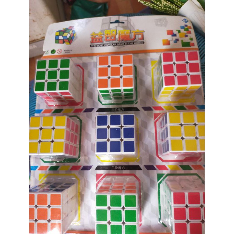 Sỉ vỉ 9 rubik hàng chuẩn cực mượt