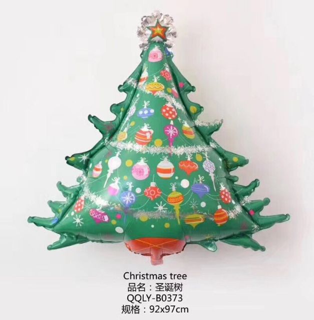 Bong bóng kiếng trang trí noel size to