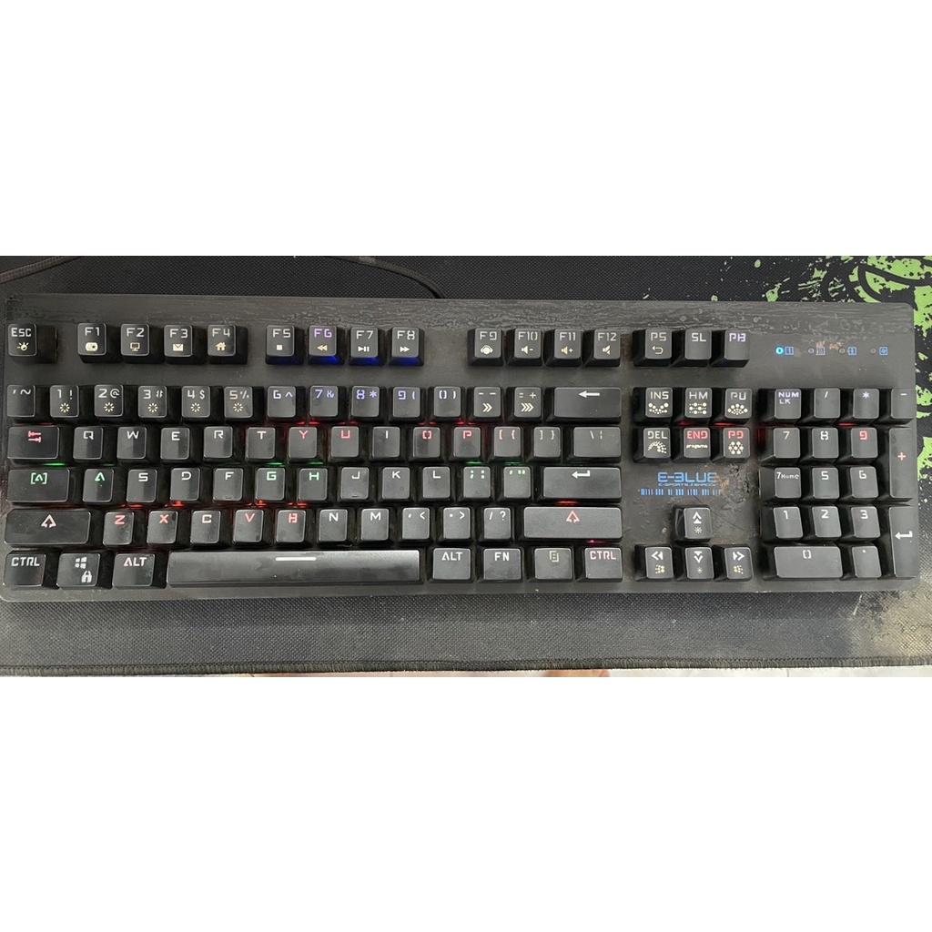 Thanh lý phím cơ Eblue EKM757 Blue Sw