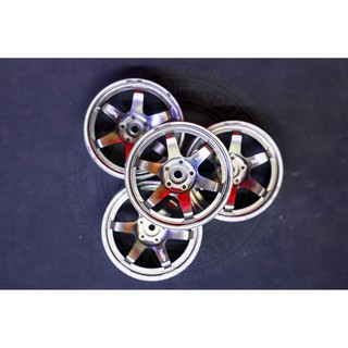 Mâm CNC Cho Xe Rc Drift Car 1/10 Off Set 6 Titan